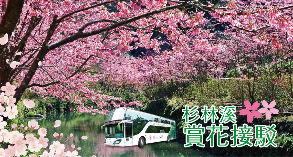 杉林溪賞花接駁(平日)