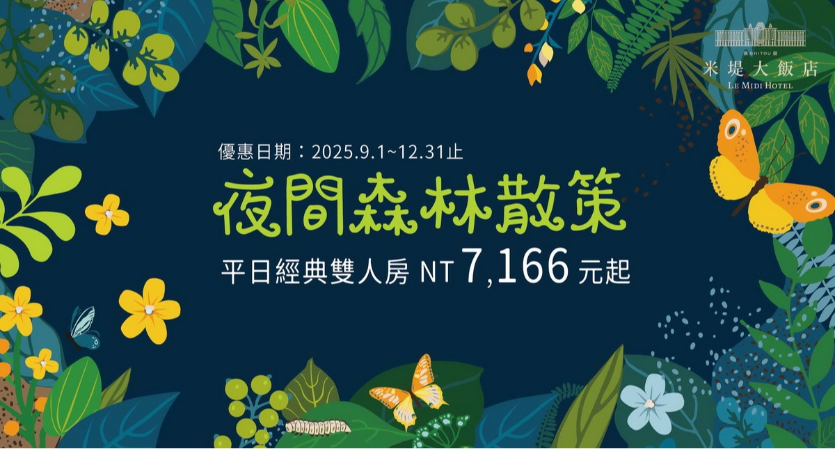 【溪頭米堤】2025夜間森林散策（下半季）